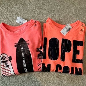 **Bundle of 2 ** Childrens Place size Medium 7/8 (1) LS (1) SS